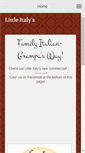 Mobile Screenshot of littleitalysinvermillion.com